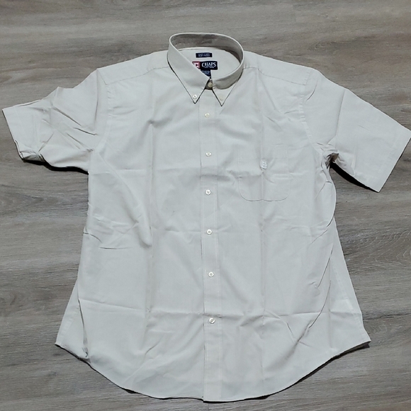 Chaps Men's Cream Shirt - Picture 6 of 7